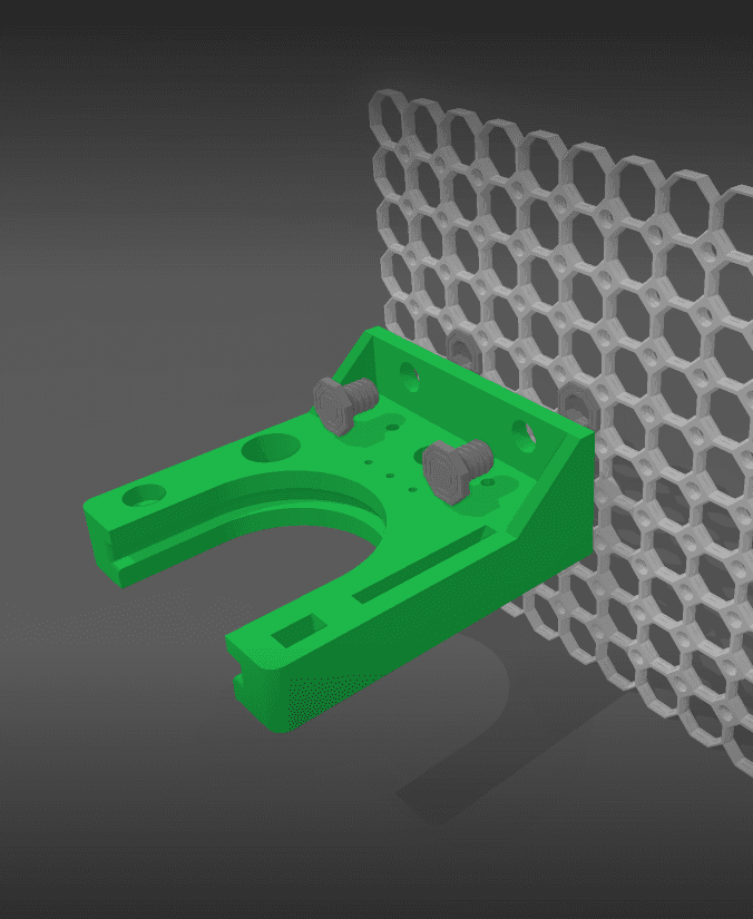 Dillon XL750/750 Toolhead Multiboard Mount (Mid Thread Version) 3d model
