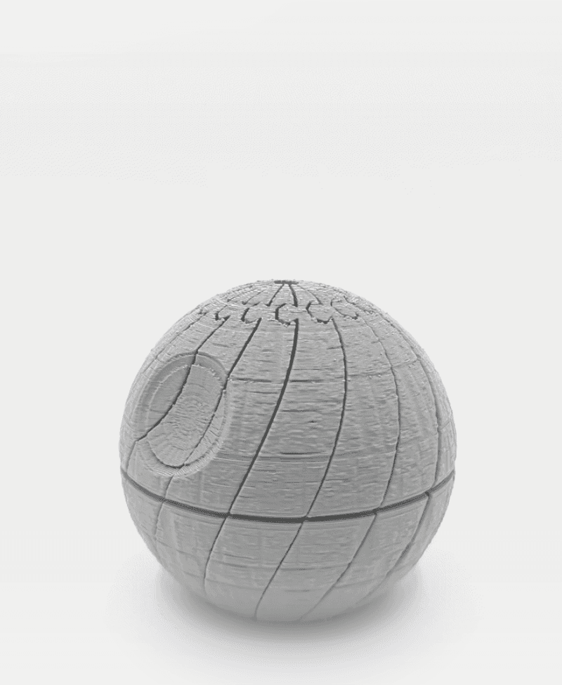 Deathstar Twist Fidget 3d model