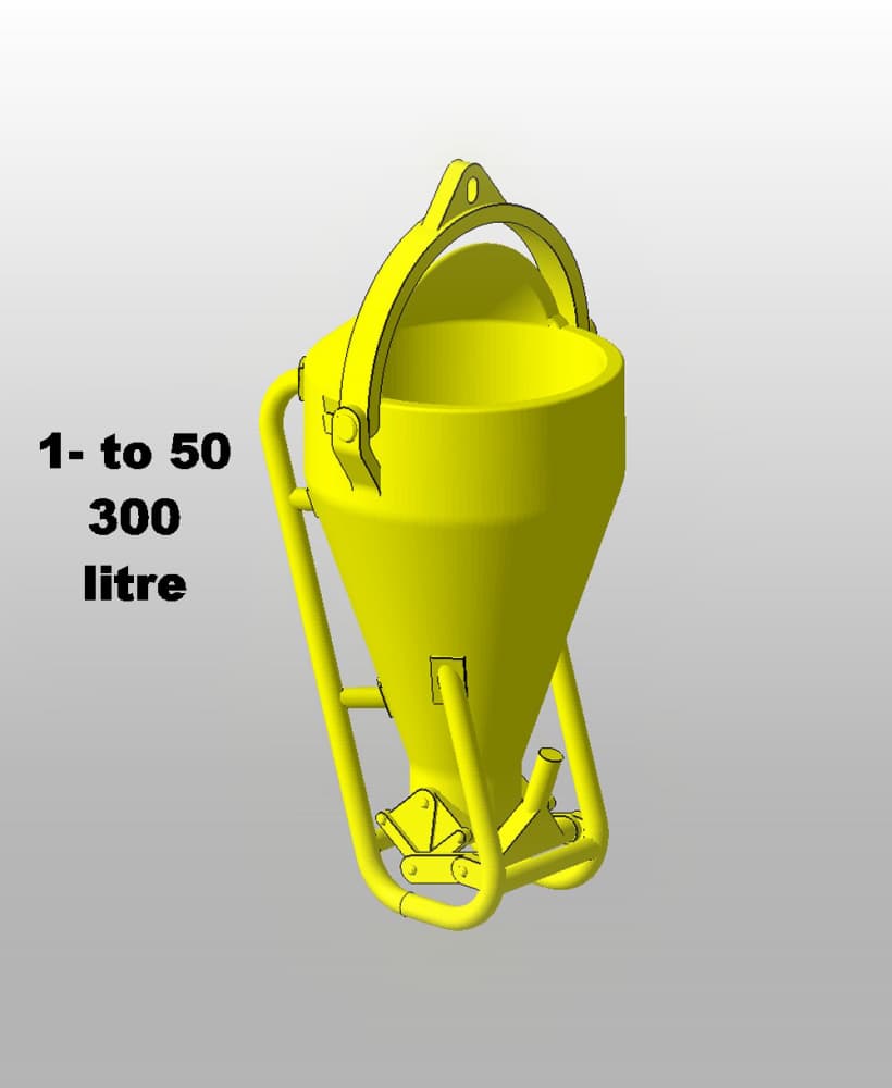 1-50 Concretebucket 300L.stl 3d model