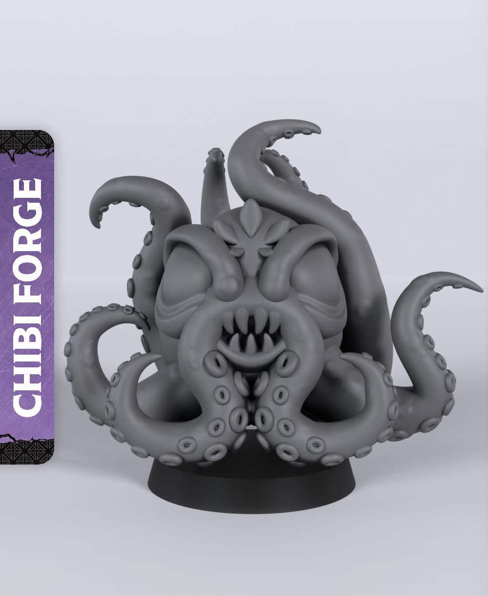 Kraken - With Free Dragon - 5e DnD Inspired for RPG and Wargamers 3d model