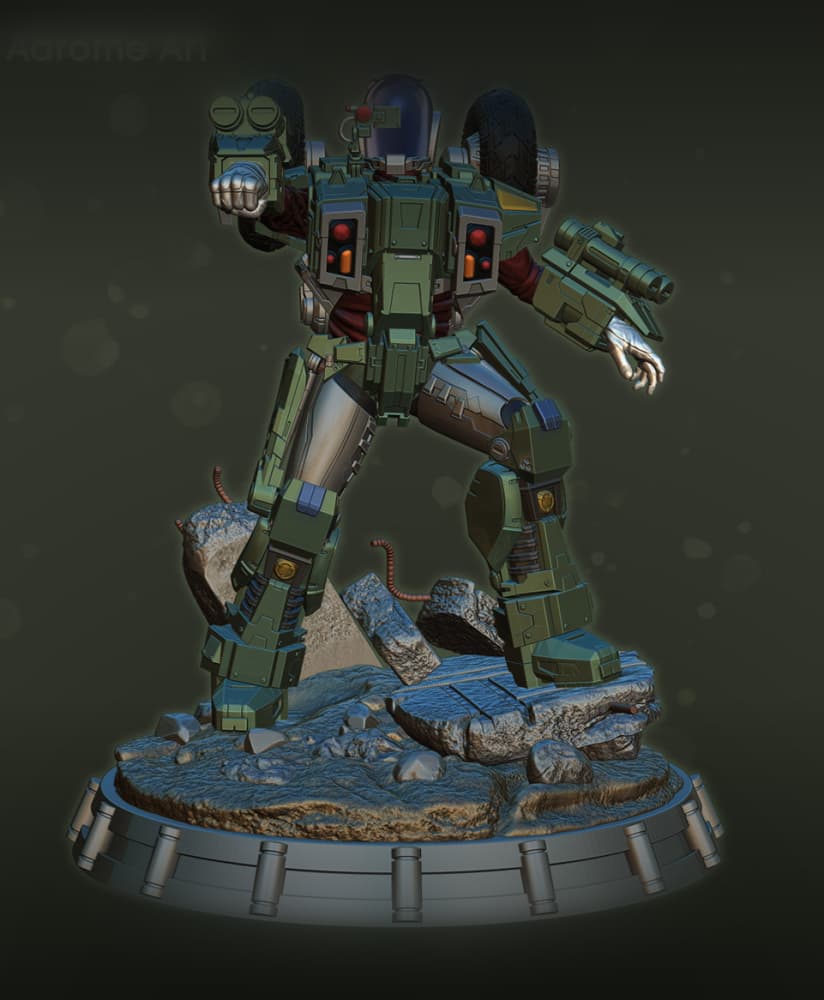 Robotech Cyclone 3d model