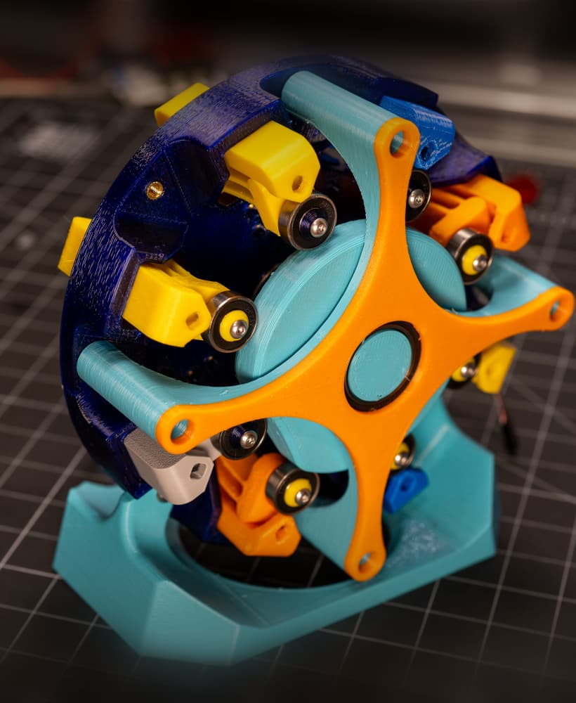 Cam Valve - Gen3 - Eight channel variant 3d model