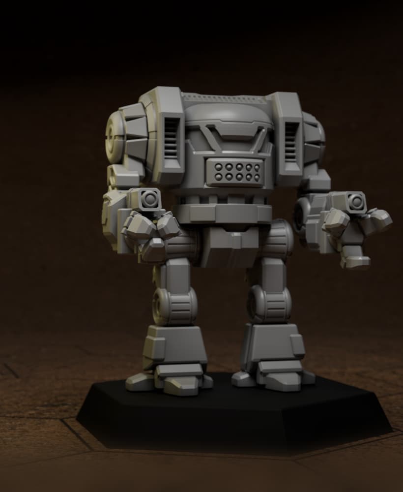 Free Duan Gung for American Mecha 3d model