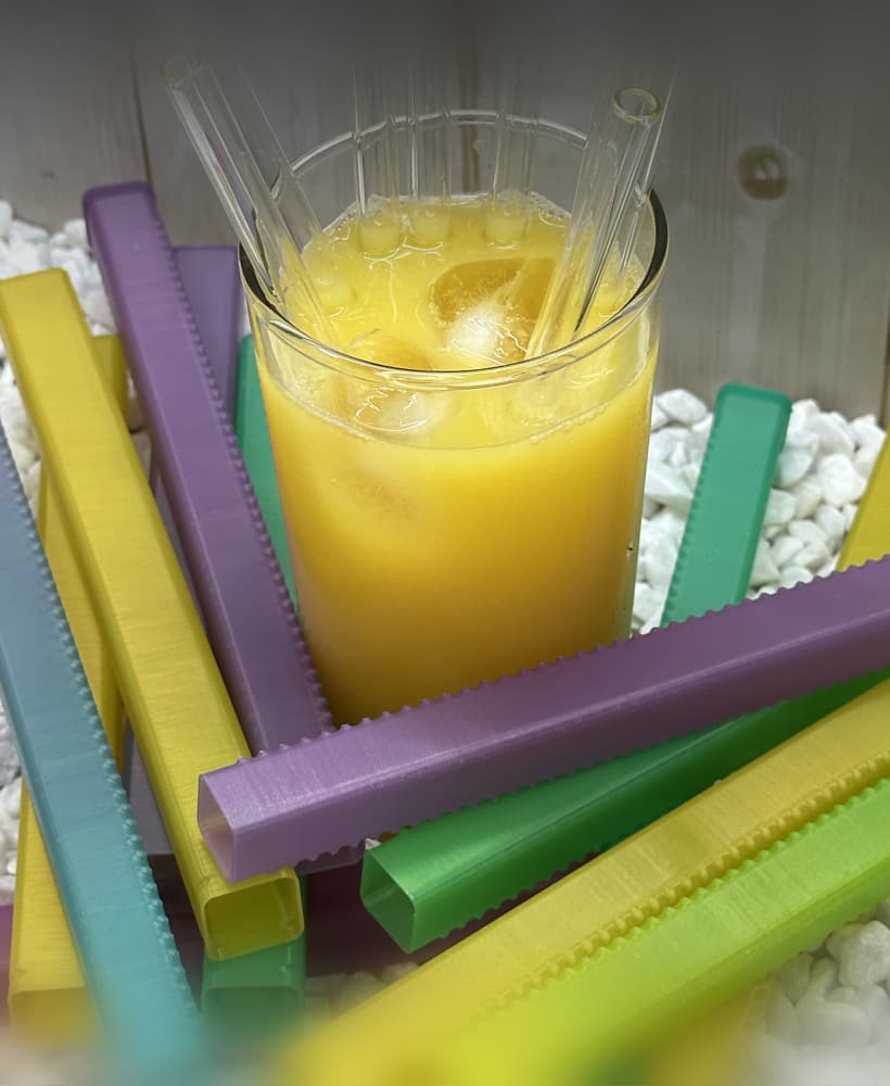 Holder for Reusable Straw 3d model