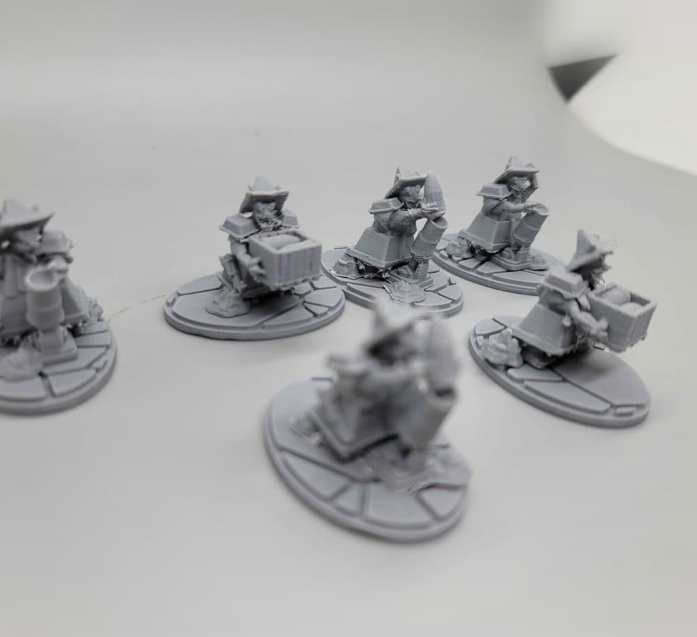 FHW Zorblin Big Boom Cult Artillery Team 3d model