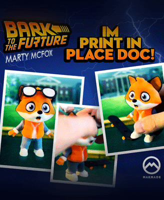 Back to the Future Marty McFox! PIP 3d model