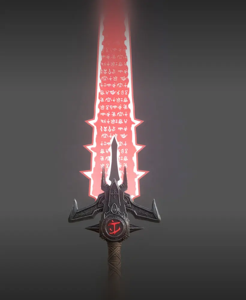Doom Dark Ages Crucible 3d model