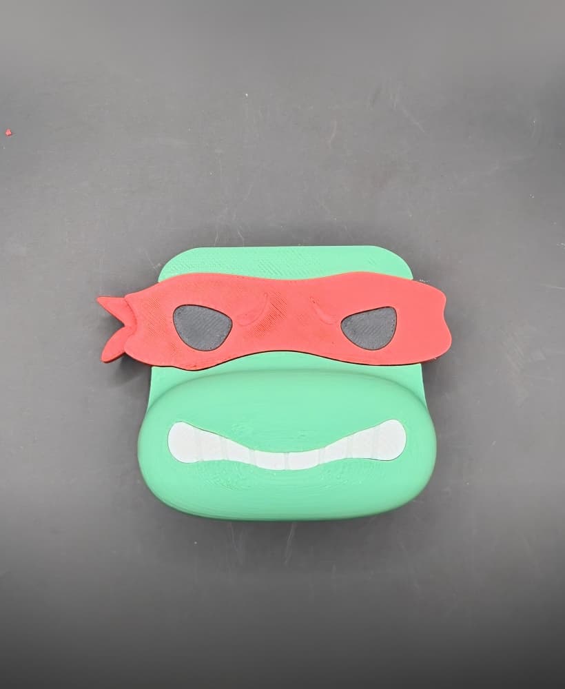 Blokkheadz TMNT! - Raphael - Magnet, Ornament & Regular Collectible 3d model