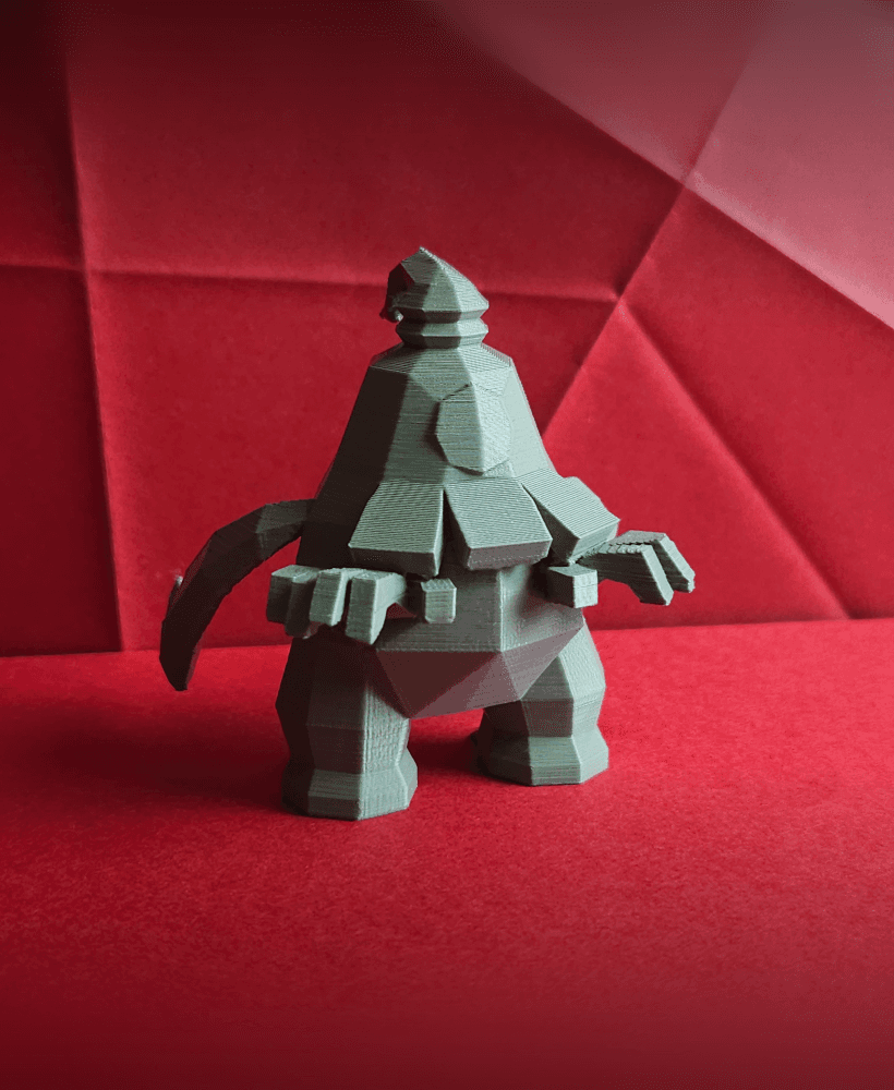 Dusclops Low Poly Pokemon 3d model