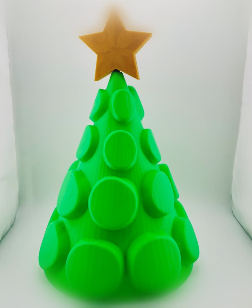 Christmas Tree Decor with Multiple Toppers 3d model