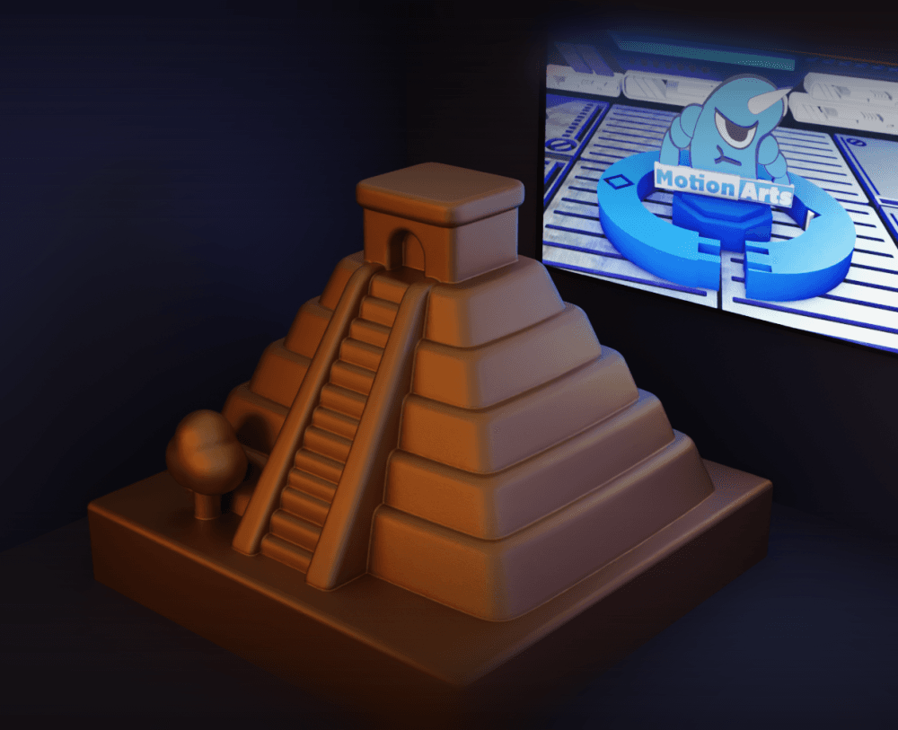 Pirâmide Mesoamericana.stl 3d model