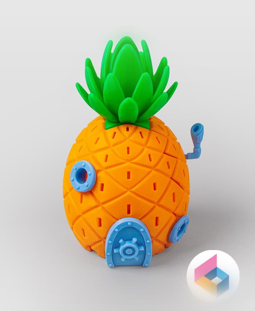 Spongebob's Pineapple House 3d model