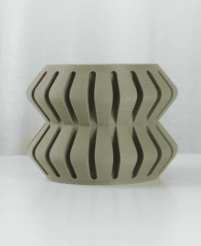 Catherine Planter STL 3D Print File, Home Decor Planter for Plants, Flowers, and Orchid 3d model