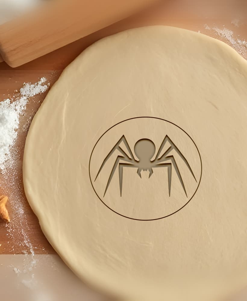 Spider Cookie Cutter, Biscuit Cutter 3d model