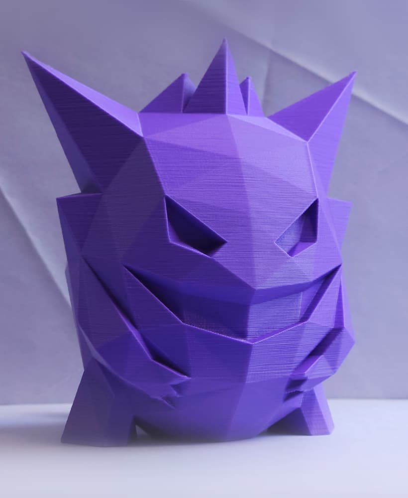 Gengar Low Poly Pokemon 3d model