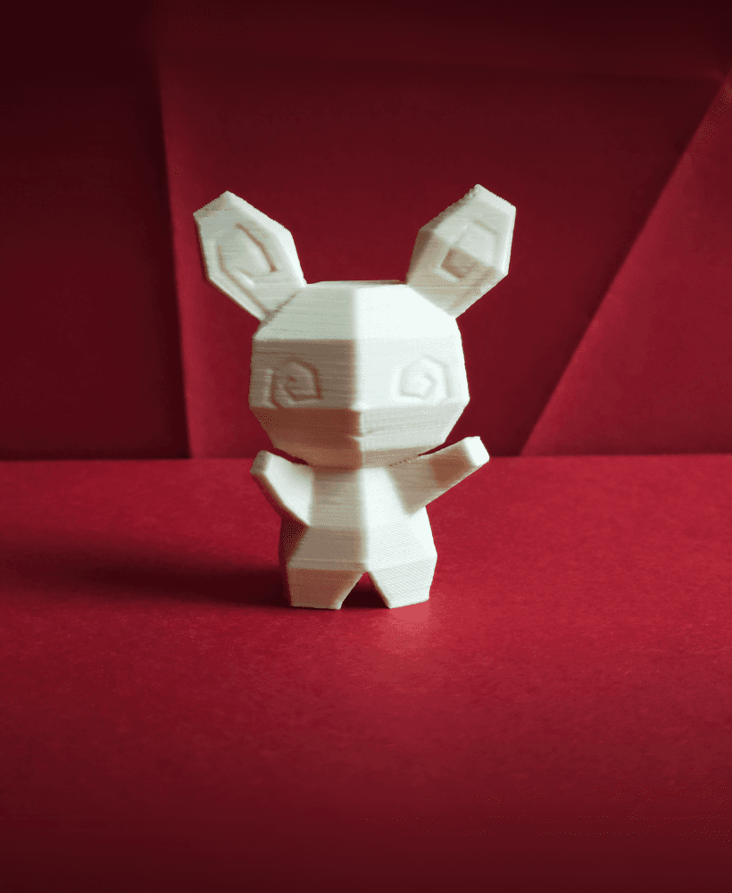 Spinda Low Poly Pokemon 3d model