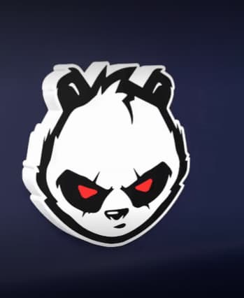 Angry Panda - LED Strip compatible 3d model