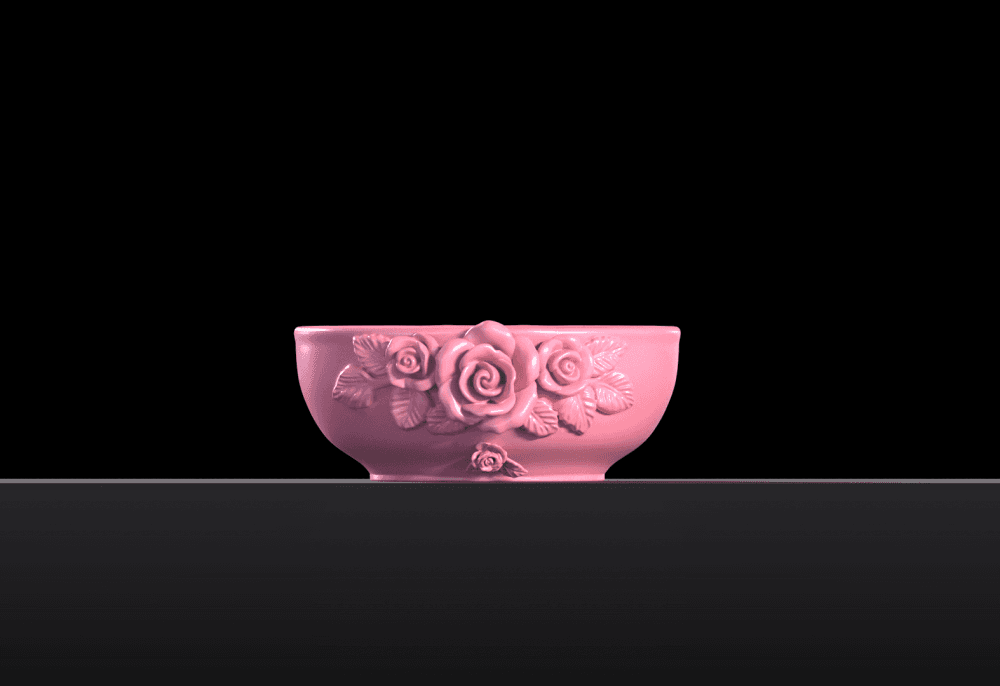 The Petal Symphony — Grand Bowl 3d model