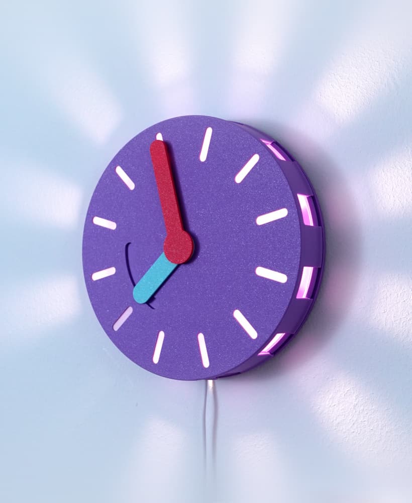 Clock(lamp) 3d model