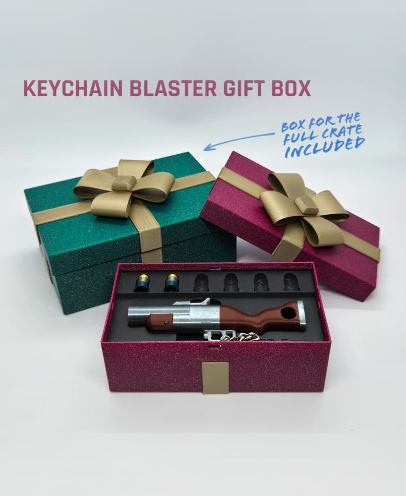 Keychain Blaster Gift Box 3d model