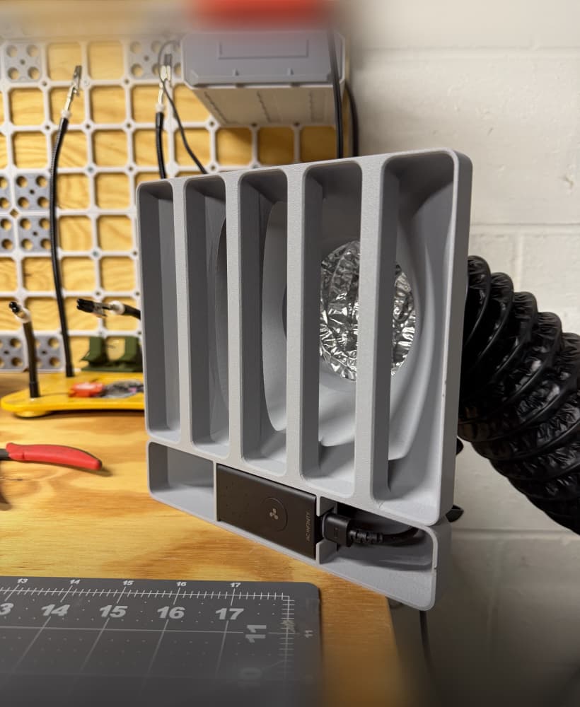 Soldering Fume Extractor 3d model