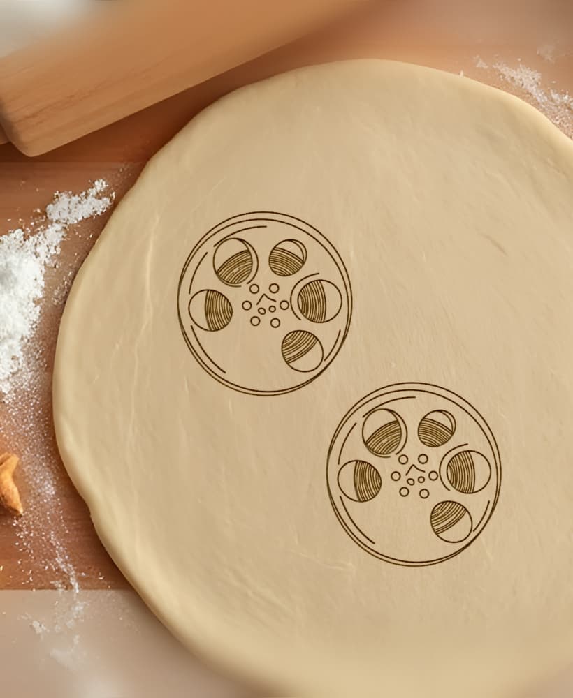 Cinema Cookie Cutter, Biscuit Cutter 3d model