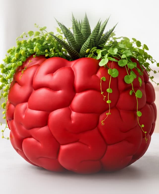 BRAIN PLANTER POT 3d model