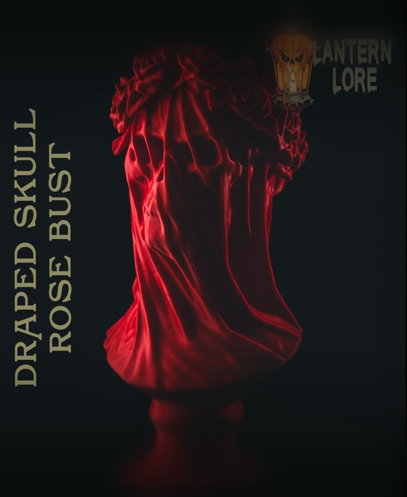 Draped Bust Rose (Pre Supported) 3d model