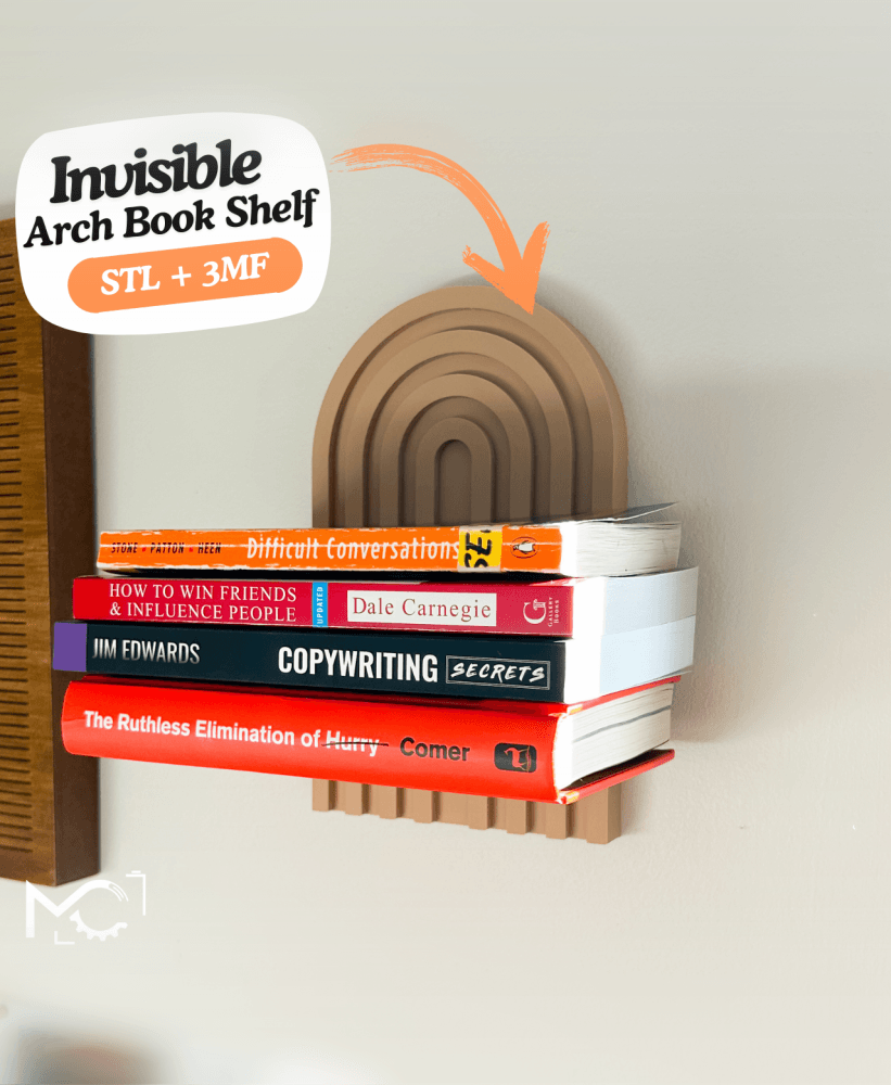 ArchBookShelf 3d model