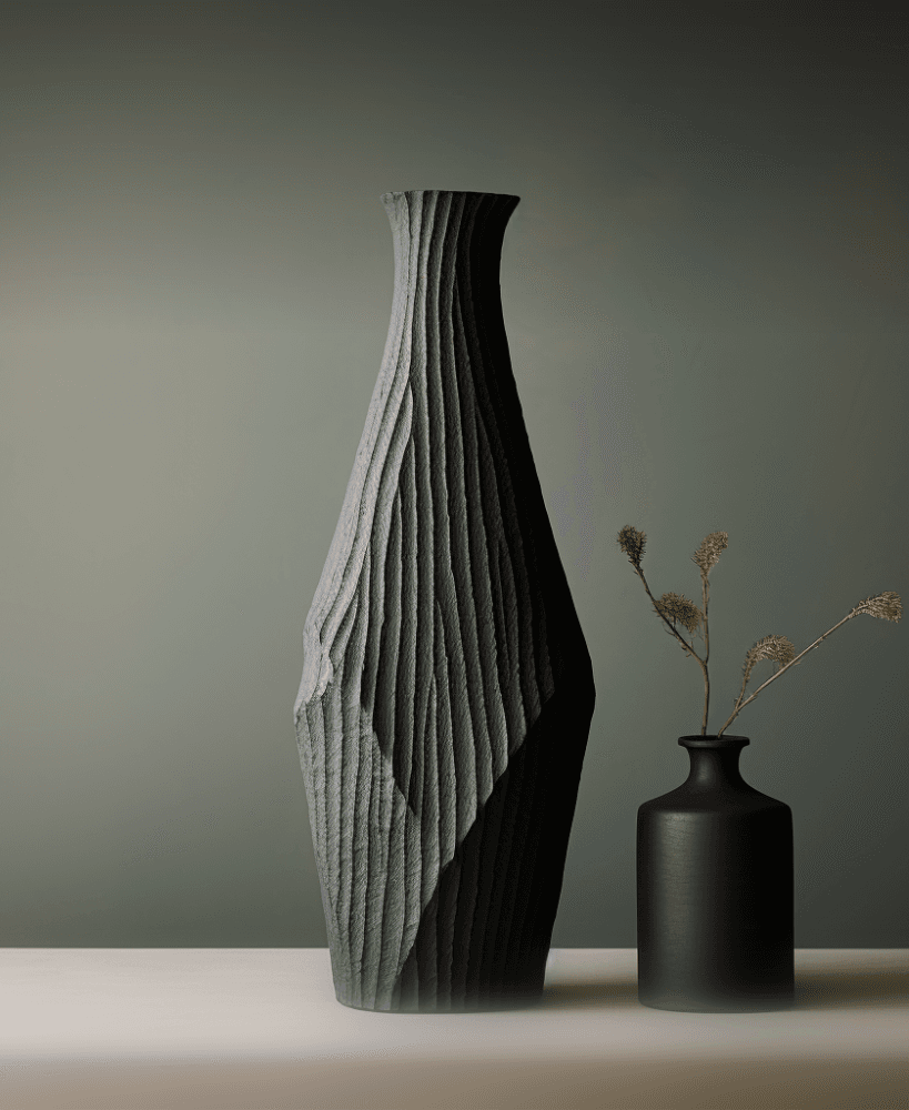 Monte Vase – Contemporary Elegance with Organic Texture 3d model