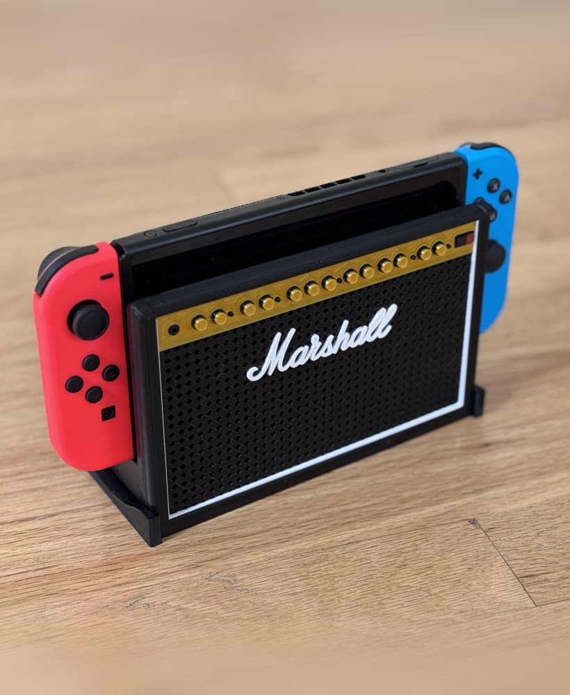 Marshall Amp Switch Dock Cover 3d model