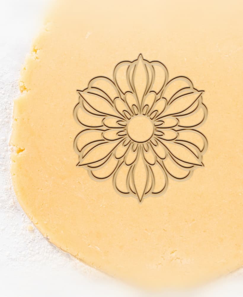 Mandala Cookie Cutter, Biscuit Cutter 3d model