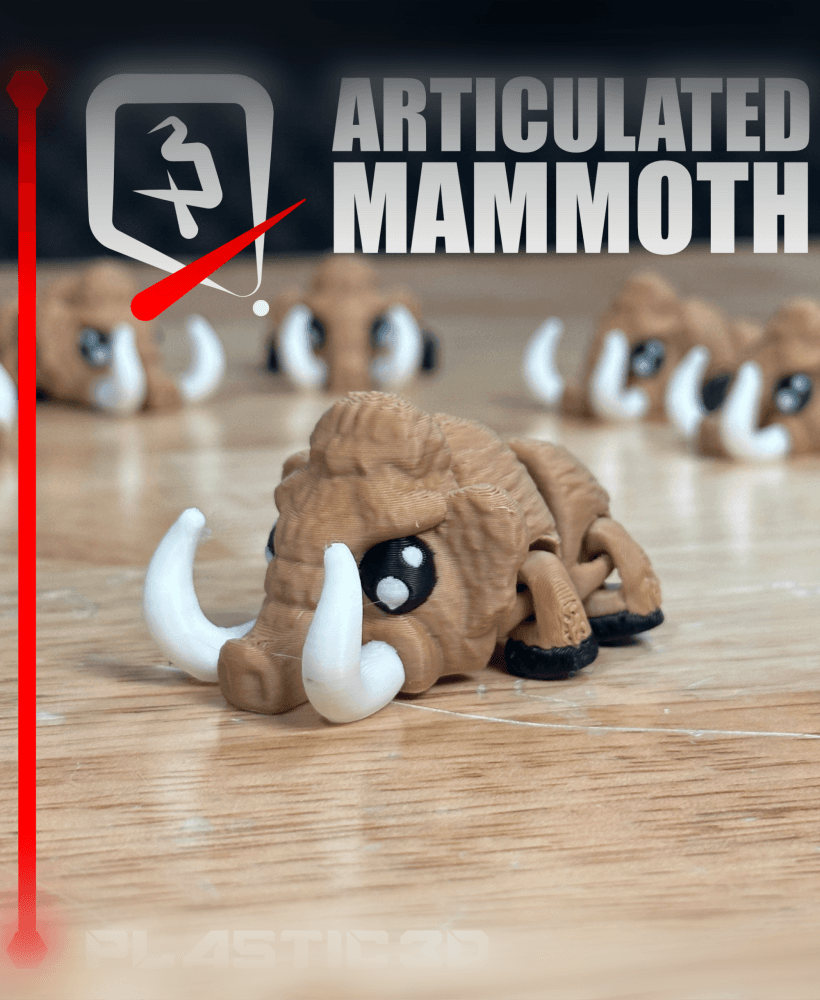 Articulated Mammoth — The Ice Age Icon 3d model