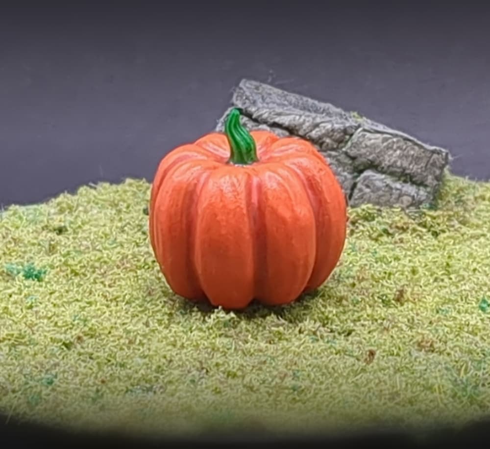 Pumpkin, Scatter Terrain 3d model