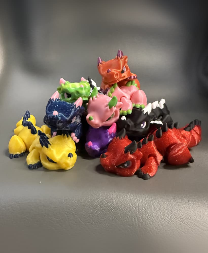 Grumples the Little Draqgon 3d model