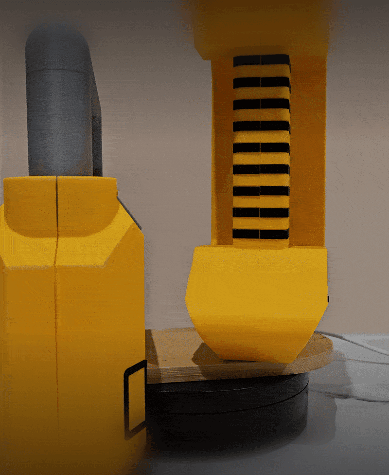 Power Rangers Turbo - Yellow Ranger Turbo Star Chargers (Side Knuckles) 3d model
