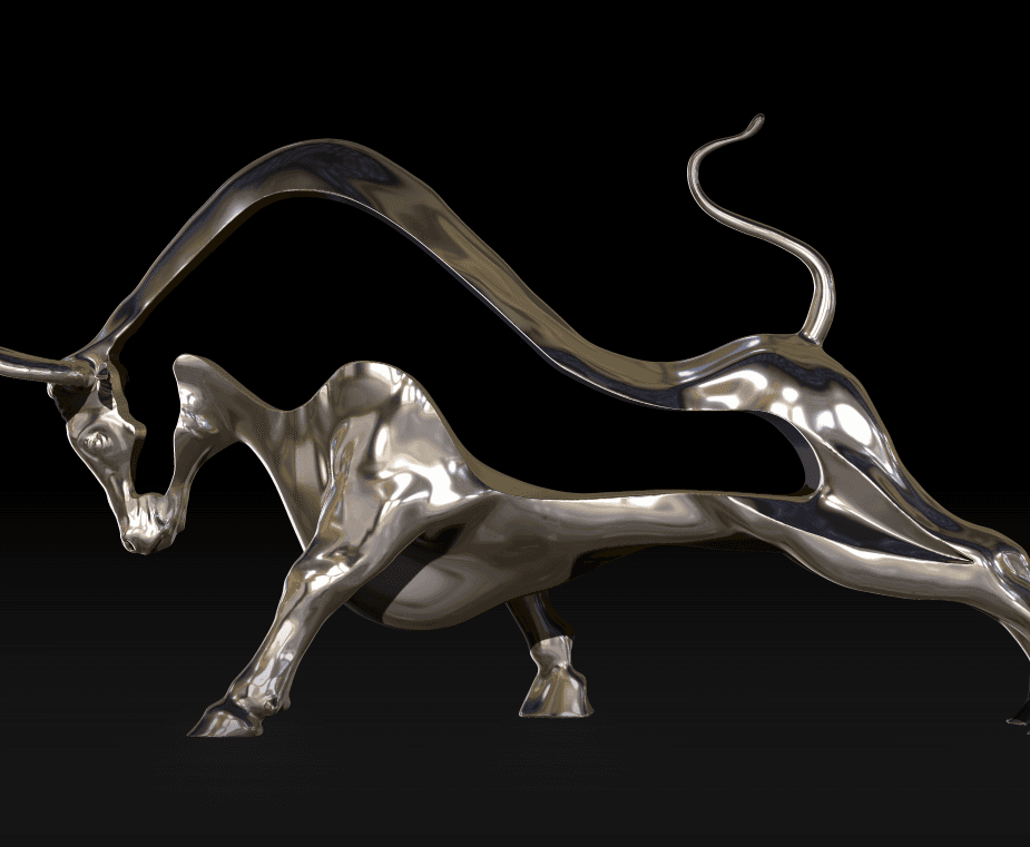 Bull print 3d model