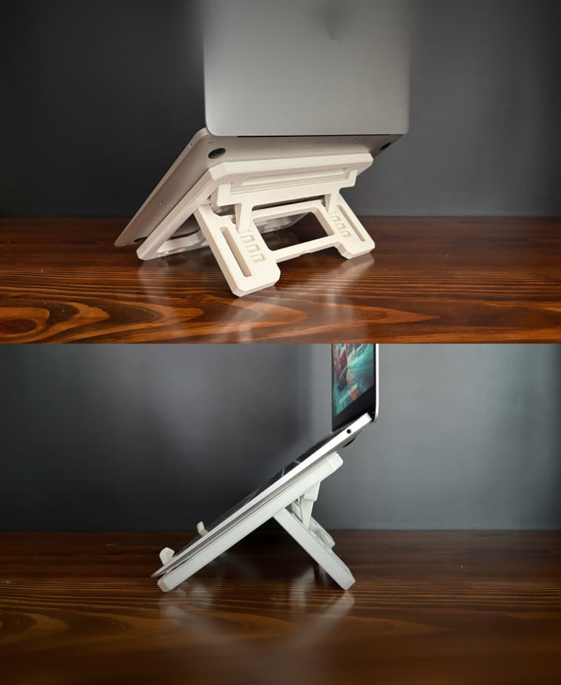 Laptop - Tablet Foldable Stand 3d model