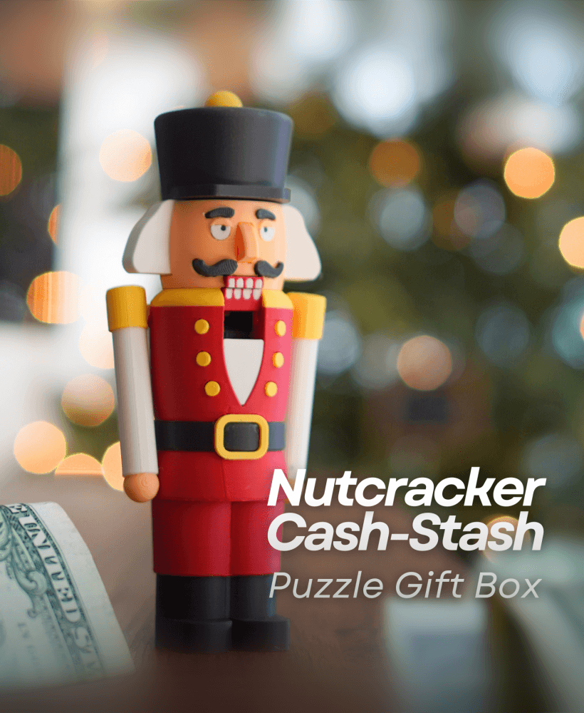 Nutcracker Puzzle Box 3d model