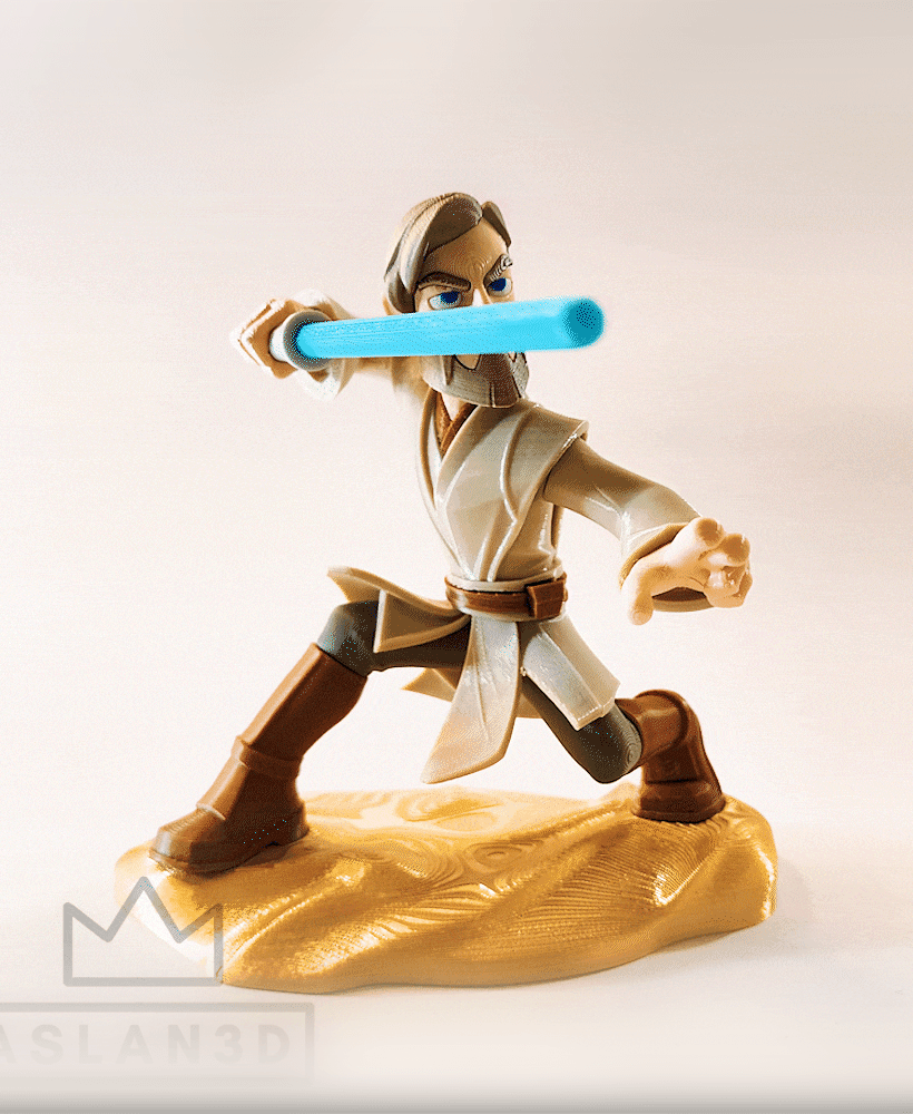Obi-Wan Kenobi Multiparts +3MF 3d model