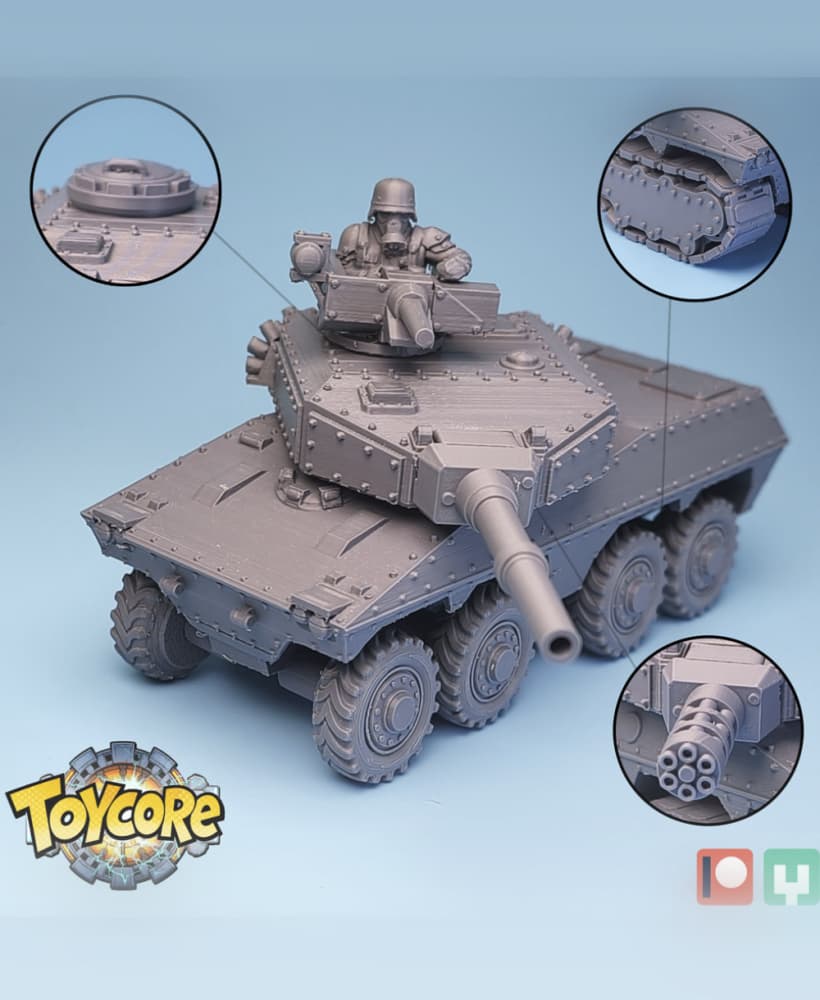 #004 Light Tank "Mosquito" (Free for a week) 3d model
