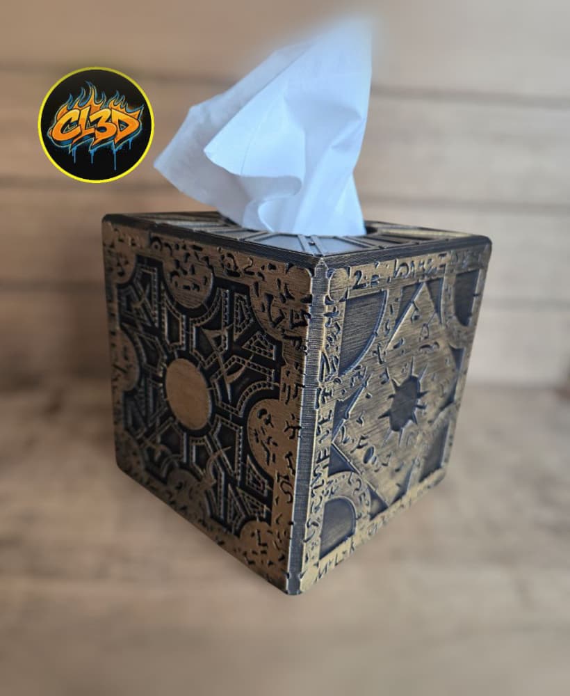 Lament - Hellraiser Tissue Box Cover 3d model