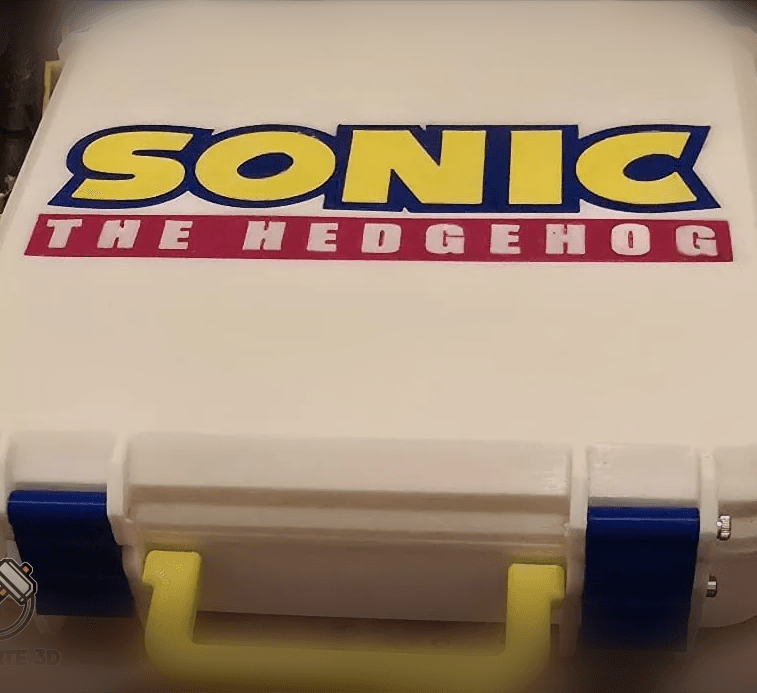 Sonic Box Multipart 3d model