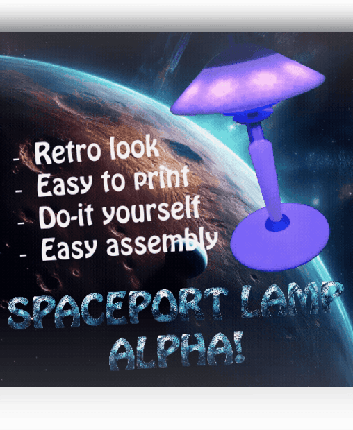Space Port Alpha Lamp — A Beacon from Tomorrowland 3d model