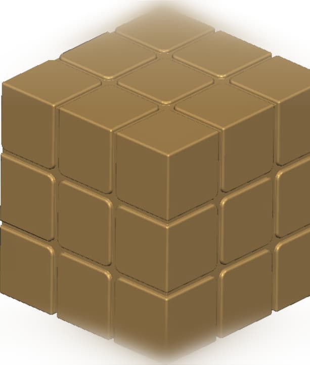 Organizador modular 3d model