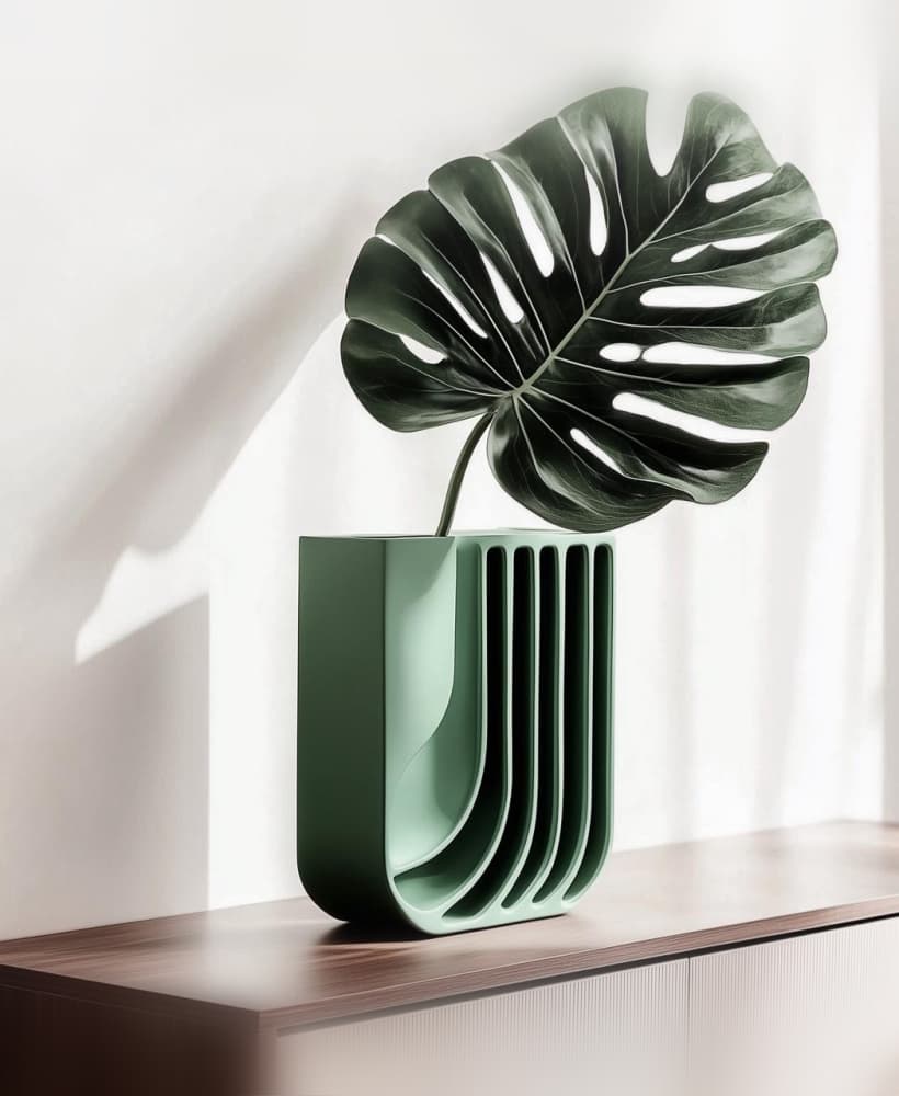 Strato Vase – 3D Printed Geometric Vase for Modern Decor 3d model