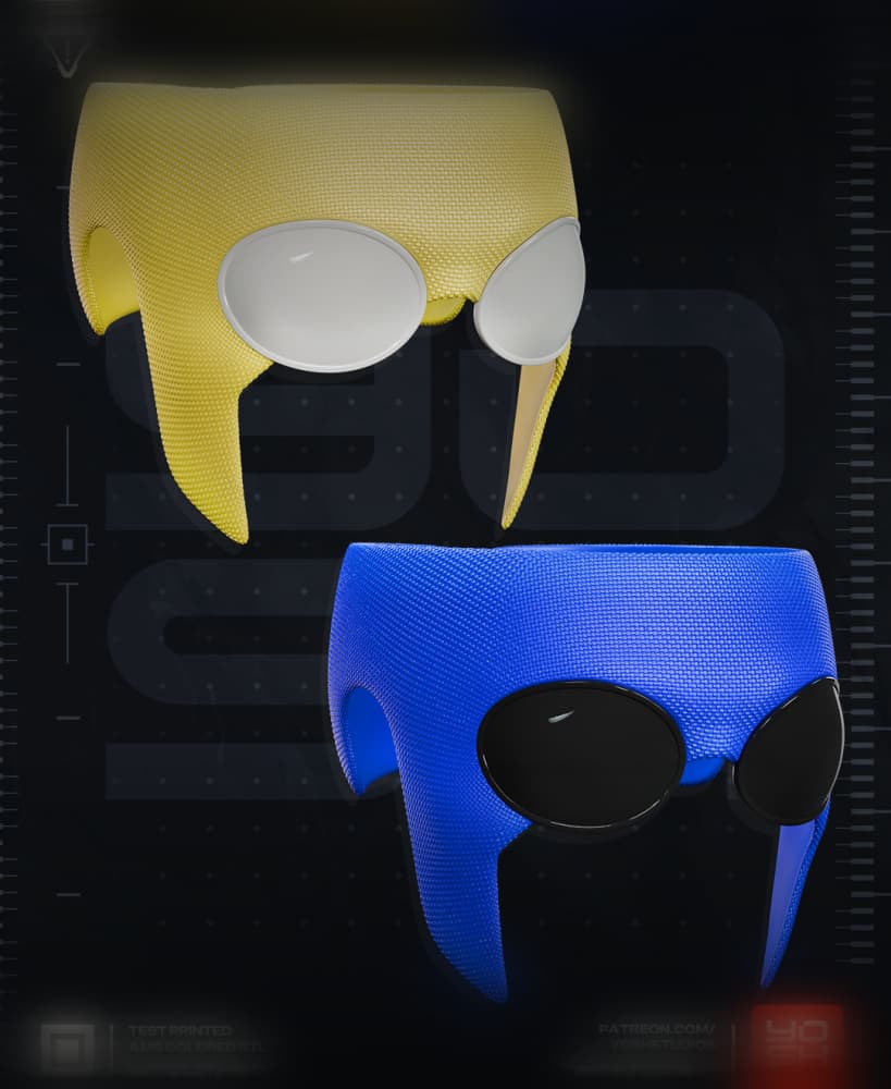 Invincible Mask 3D Printer STL 3d model