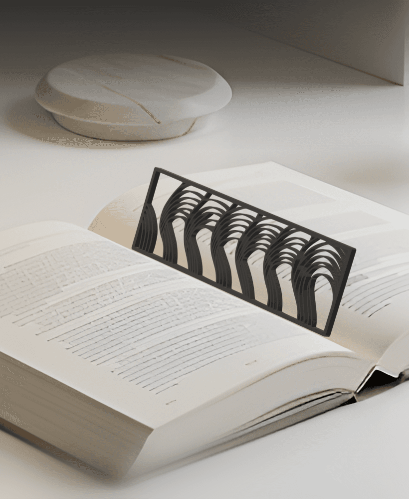 Bookmark, Gift Idea 3d model
