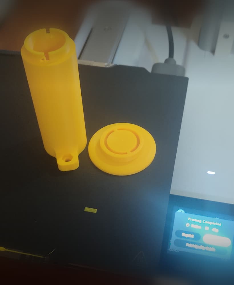 Better Spool Holder for YOOPAI Enclosure 3d model