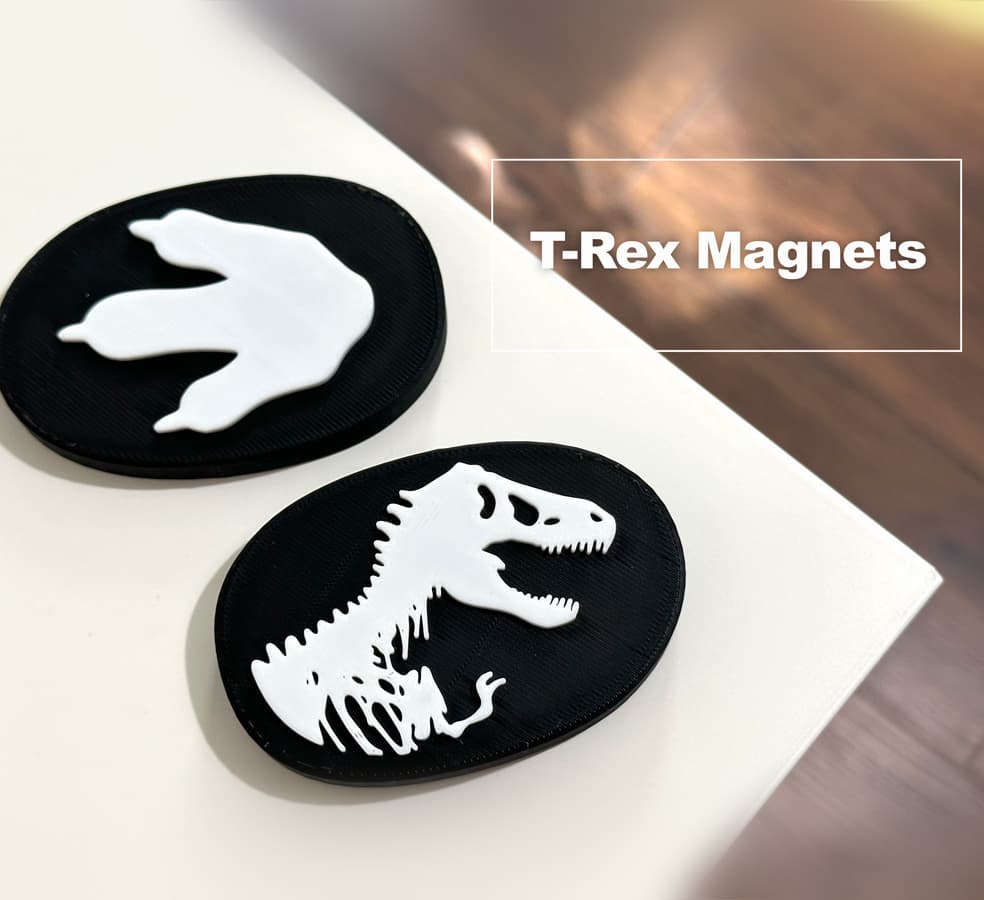 T-Rex Magnets 3d model